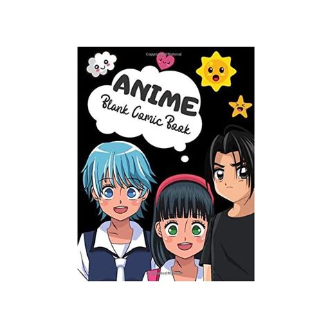 Buy Anime Blank Comic Book Create Your Own Anime Manga Comics Blank