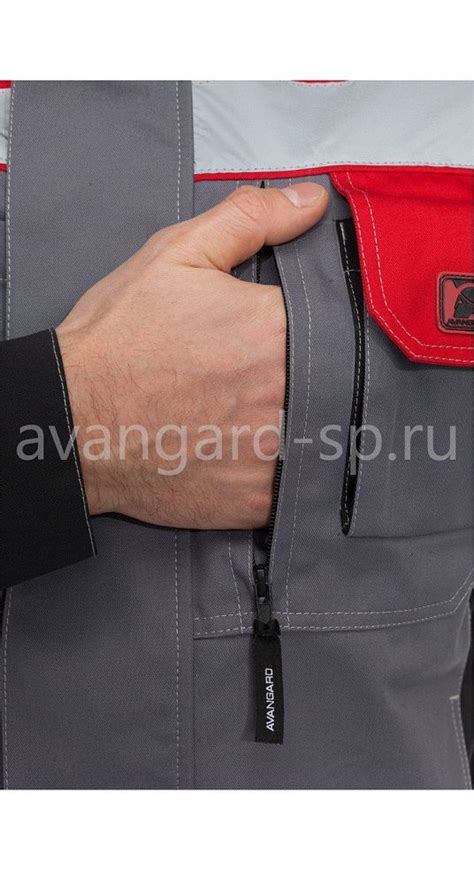 Костюм мужской рабочий летний для ИТР "Виват" цв. серый с черной и ...