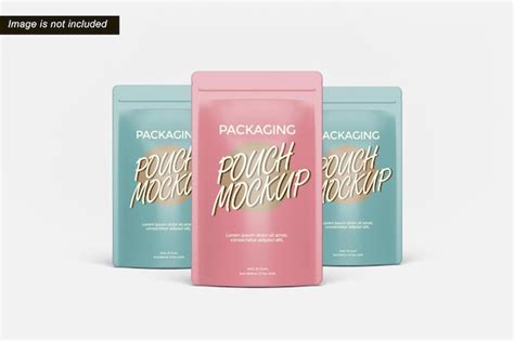 Pouch Packaging Mockup Template Psd High Quality Free Psd Templates