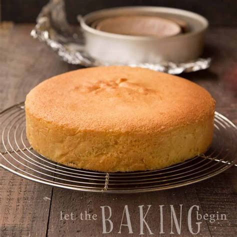 Simple Sponge Cake Recipe Let The Baking Begin Sponge Cake Recipes