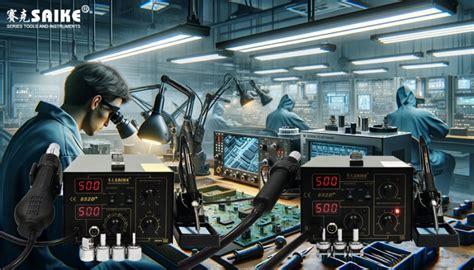 Combining Hot Air Rework Stations And Soldering Techniques In Electronics Repair SAIKE TOOL