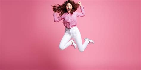 Premium AI Image A Beautiful Brunette Drinks Mineral Water From A Glass In The Kitchen