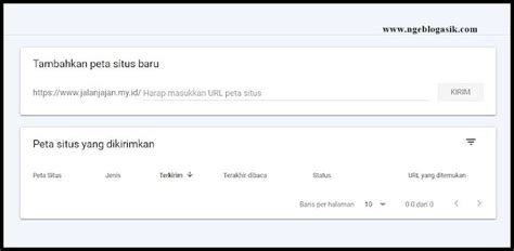 Cara Submit Sitemap Atau Peta Situs Ke Google Search Console Sebagai