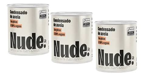Kit Condensado De Aveia Vegano Sem Glúten g Cada Nude MercadoLivre