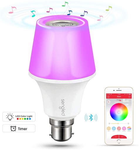 Sengled Colour Changing Led Light Bulb B22 Base With Bluetooth Speaker