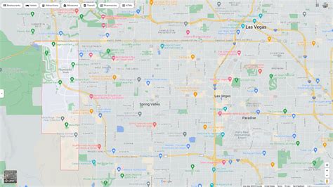 Summerlin South, Nevada Map