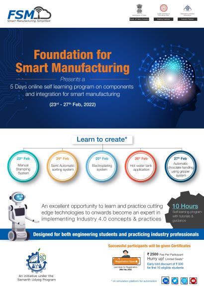 Iitd Aia Foundation For Smart Manufacturing Training