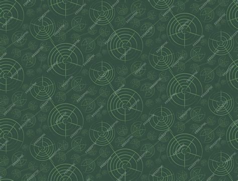premium vector seamless polar grid pattern design