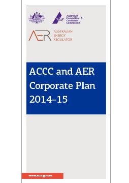 Corporate Plan And Priorities Accc