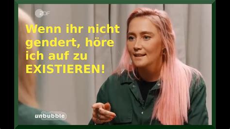 Wenn Ihr Nicht Gendert H Re Ich Auf Zu Existieren Thema Gendern Bei