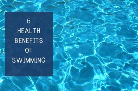 5 Health Benefits of Swimming | Swimming benefits, Intex pool, Health benefits