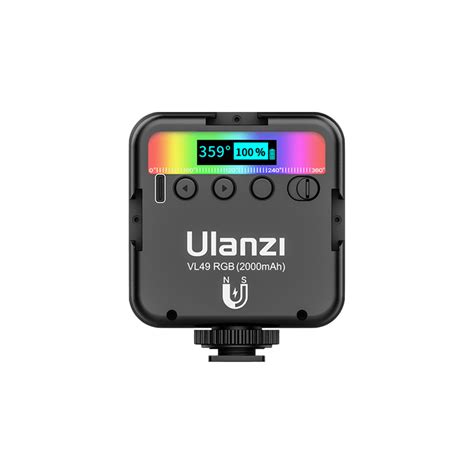 ULANZI VL49 RGB Mini LED Video Light - camera.co.id