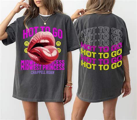 Chappell Roan Shirt Hot To Go T Shirt Vintage Graphic Oversized Midwest Princess Tour Sapphic