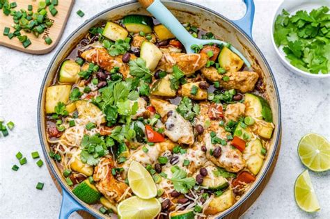 Tex Mex Style Chicken Skillet Clean Food Crush