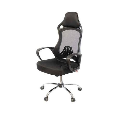 Купить Кресло АКЛАС Дорос Черное Офисное Кресло компьютерное Кресло для ...