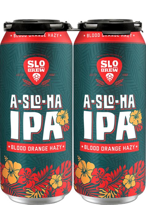 SLO Brew A SLO HA Blood Orange Hazy IPA Total Wine More