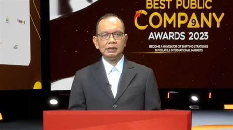 Warta Ekonomi Helat Penghargaan Indonesia Best Public Company Award