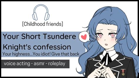 Your Short Tsundere Knights Confession Tsundere Childhood Friends