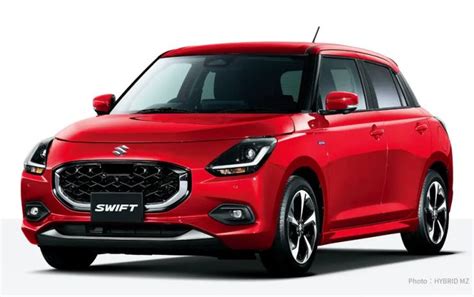 All New 2024 Suzuki Swift Technical Details Price Information And