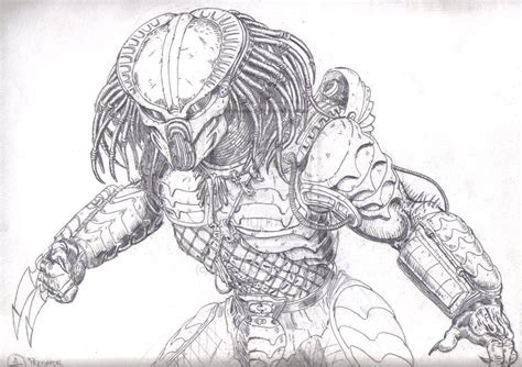 Alien Vs Predator Coloring Pages Alien Predator Coloring Pages