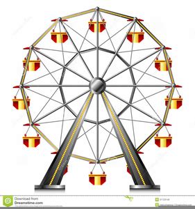 Carnival Ferris Wheel Clipart Free Images At Clker Vector Clip