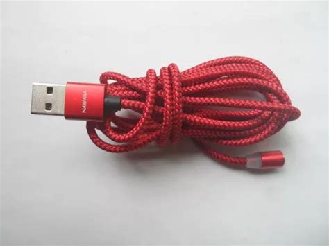 Cable Usb Carga Magnetica En Nylon Metros Mercadolibre