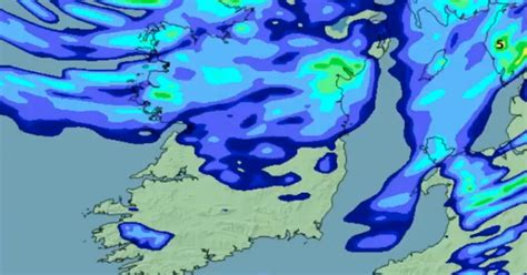 Ireland Weather Met Ireann Cautions Strong Winds As A Status Yellow