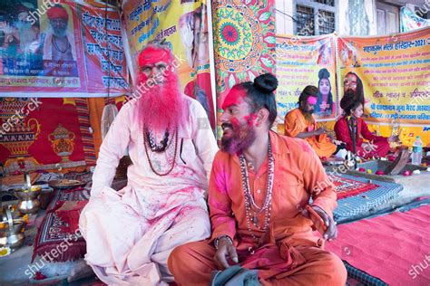 Naga Sadhu Naked Holy Man Speared Editorial Stock Photo Stock Image Shutterstock