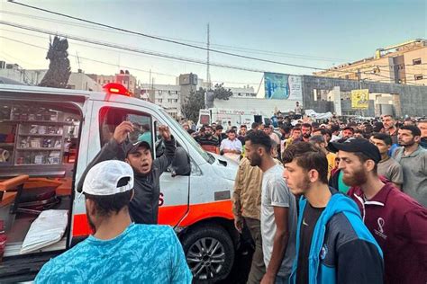 Gaza Attacco Israeliano All Ospedale E Alle Ambulanze Israele Hamas