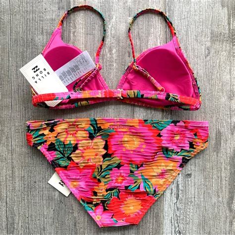 Billabong Swim Billabong Feel The Groove Ceci Triangle Lowrider Bikini Set Poshmark