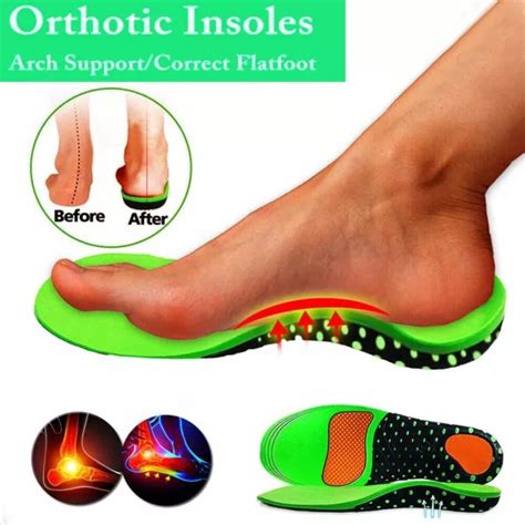 Shoe Inserts Sport Insoles Eva Elastic Gel Heel Orthopedic Shock