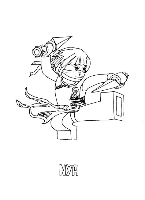 Free Printable Ninjago Coloring Pages For Kids