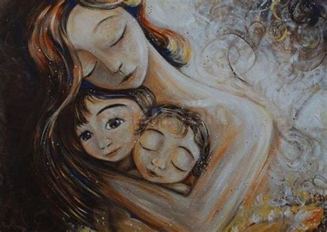 Мама и две дочки рисунок - 72 фото