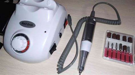 Шлифовальная машинка для маникюра и педикюра Nail Drill - YouTube