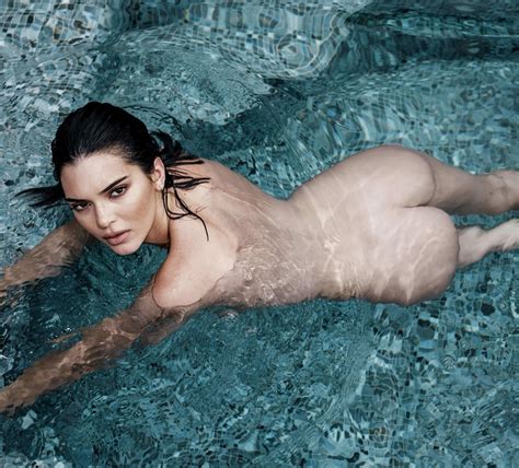 Kendall Jenner Topless Nude Pool Pics