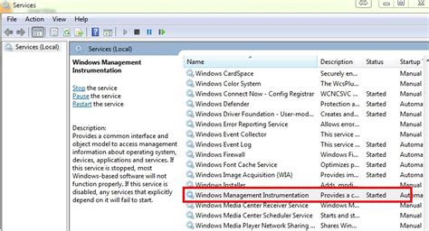 Windows Management Instrumentation Wmi