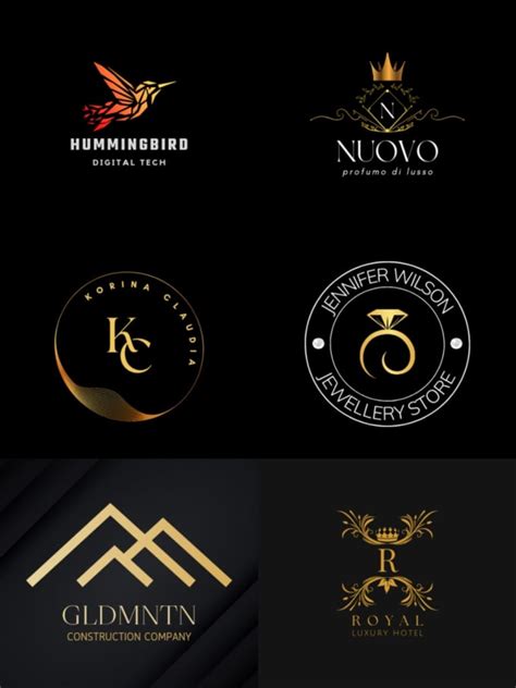 Create Minimalist And Luxury Logo Designs By Muhammadbajwa Fiverr