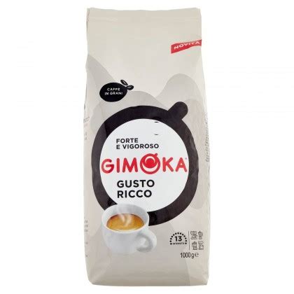 Cafea boabe Gimoka Gusto Ricco 1 Kg | Emporio Asselti