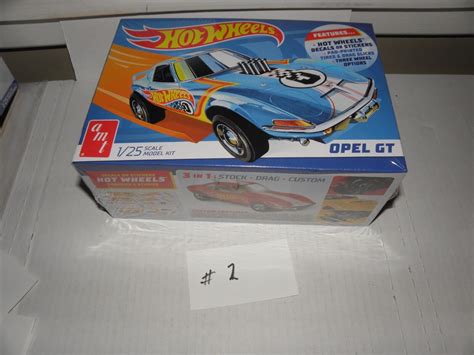 SEALED HOT WHEELS OPEL GT 1 25 SCALE MODEL NR 2 EBay