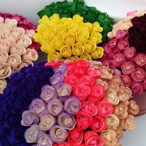 180 Half Open Wooden Roses Elegant Wooden Roses