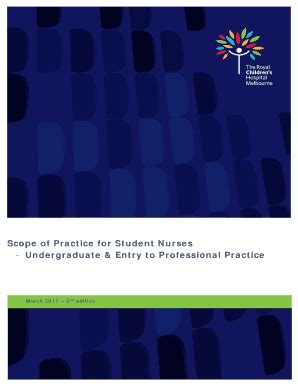 Fillable Online Scope Of Practice For Student Nurses Fax Email Print