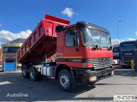 Wywrotka Mercedes Benz Actros 2640 Full Steel Manual Meiller Na