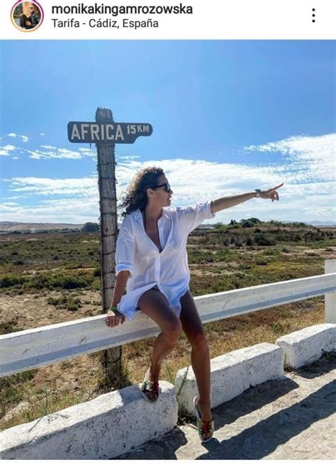 Monika Mrozowska W Bikini Na Wakacyjnym Wyje Dzie A Potem Lament E Zachorowa Tyle Fani