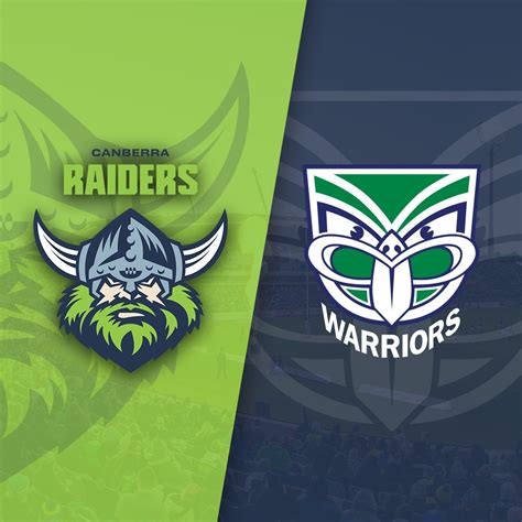 Nrl Raiders V Warriors Gio Stadium Canberra