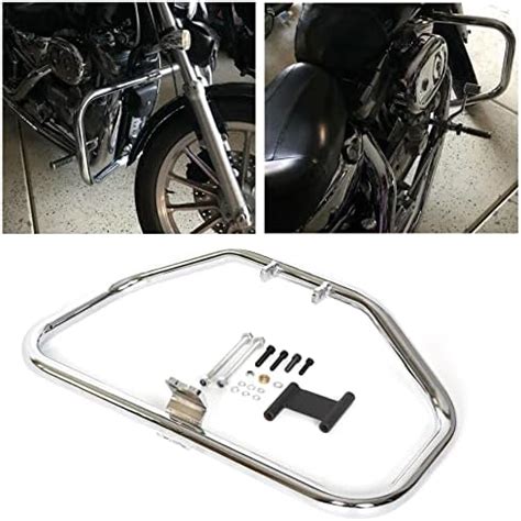 ECOTRIC Chrome Engine Highway Guard Crash Bar 84 03 Harley Sportster