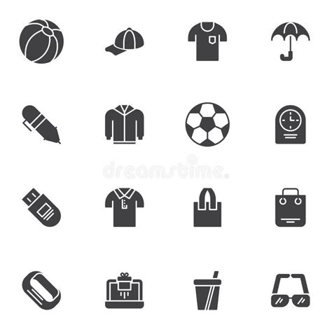 Promotional Items Template Stock Vector Illustration Of Notice 107650634