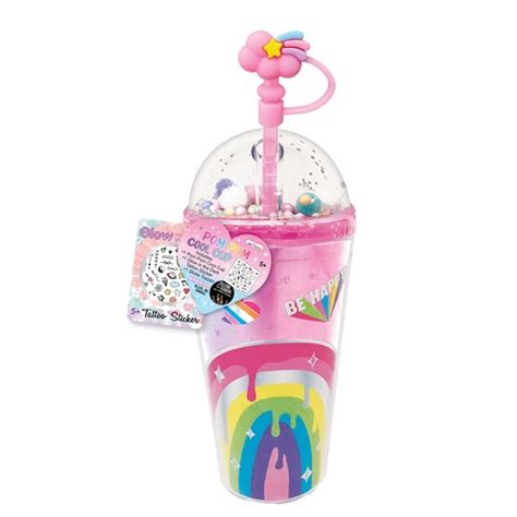 Rainbow Crystal Cool Cup With Straw Hot Focus M De Wet Promotions