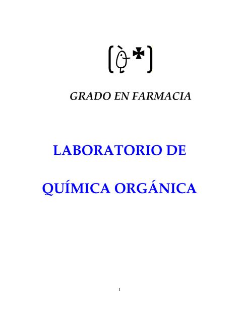 GFarmacia Quimica Organica Quimica General 17871 UTP Studocu