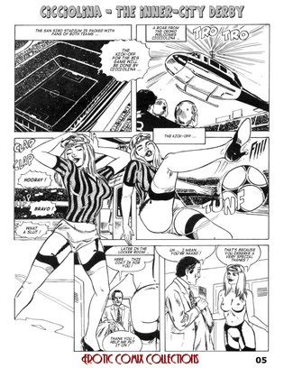 Cicciolina The Inner City Derby Luscious Hentai Manga Porn