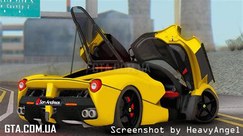 Ferrari Laferrari 2015 V20 скачать для Gta San Andreas